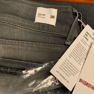 NWT Hudson Collin Skinny Jeans NWT Size 28